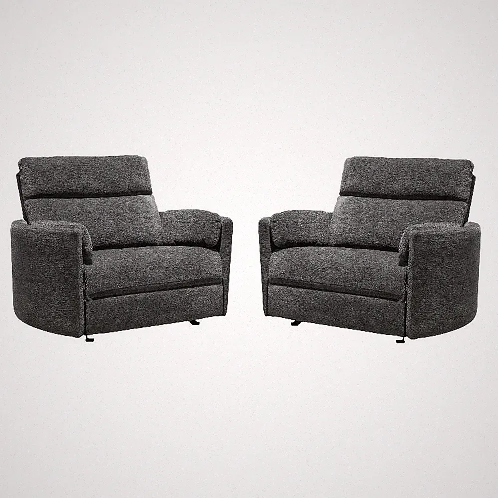 Parker Living Radius XL Mediterranean Extra Wide Power Glider Recliner Two Pack